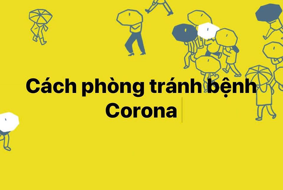 Cách phòng tránh dịch Corona