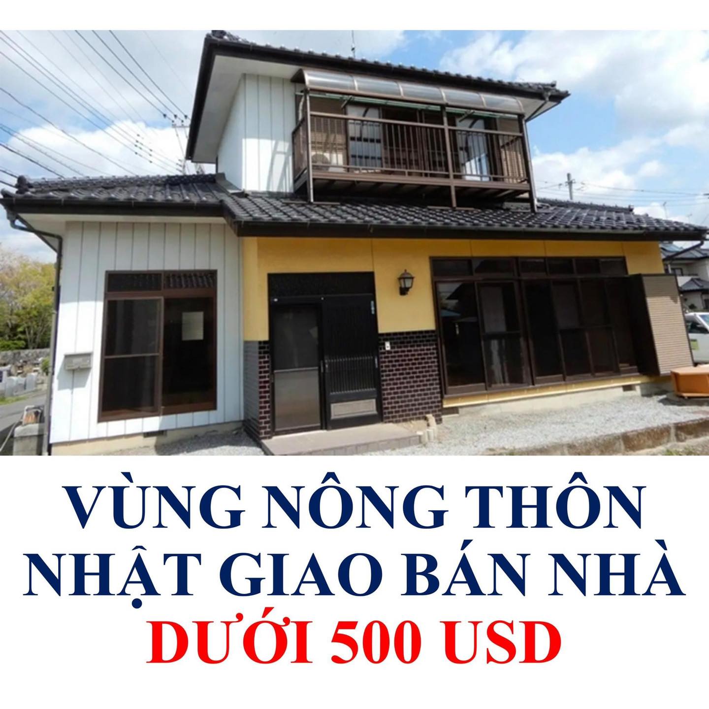 NGÔI NHÀ 500$ Ở NHẬT BẢN