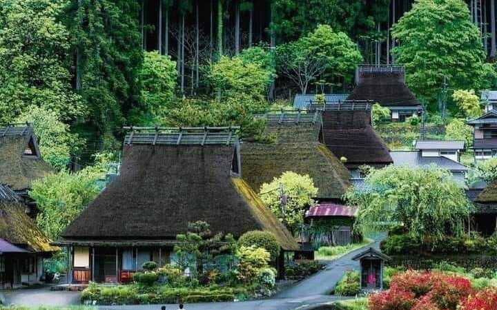 Ngôi làng cổ Kayabuki No Sato tại KYOTO