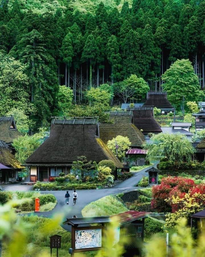 Ngôi làng cổ Kayabuki No Sato tại KYOTO