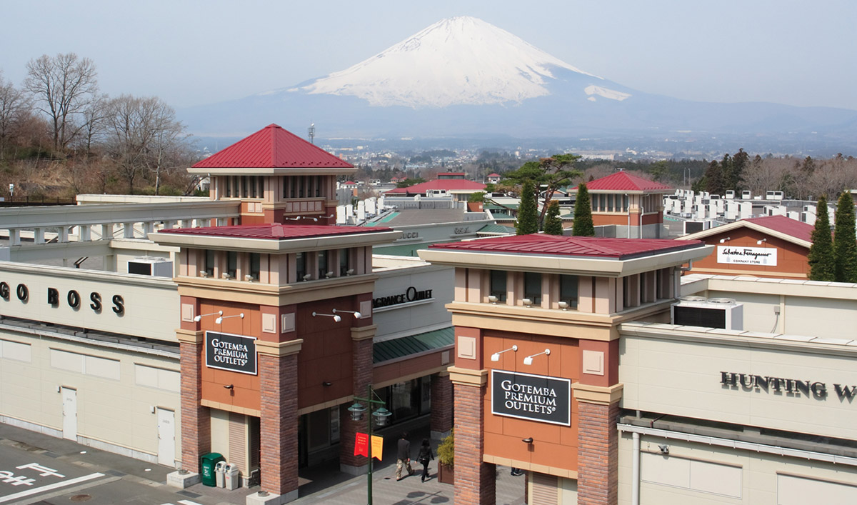 Trung Tâm Mua Sắm Gotemba Premium Outlets DƯỚI CHÂN NÚI PHÚ SĨ