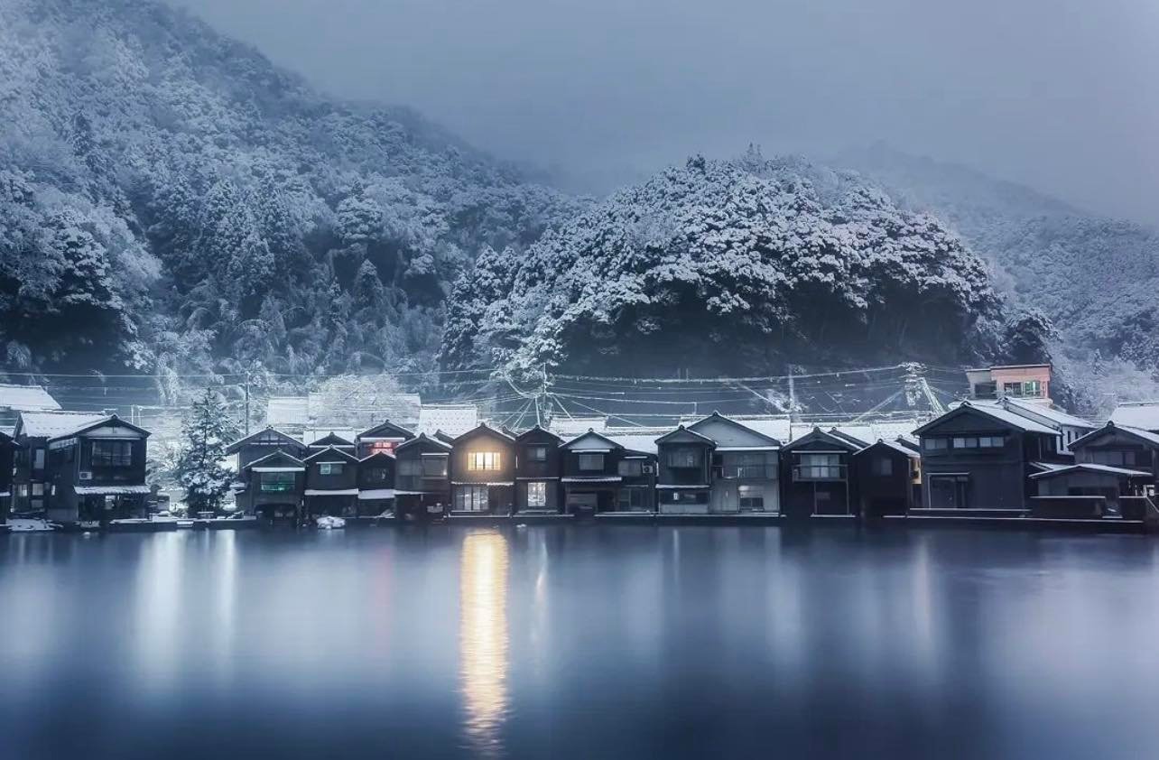 MÙA ĐÔNG TẠI NGÔI LÀNG INE –  TẠI KYOTO NHẬT BẢN