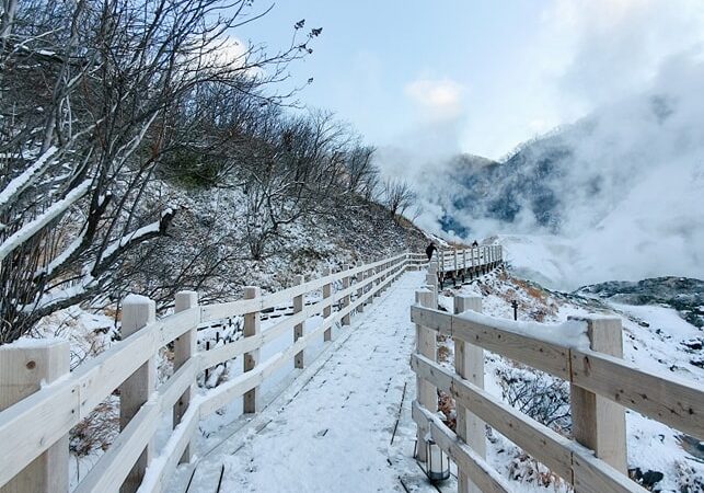 Thung lũng địa ngục Jigokudani – Hokkaido