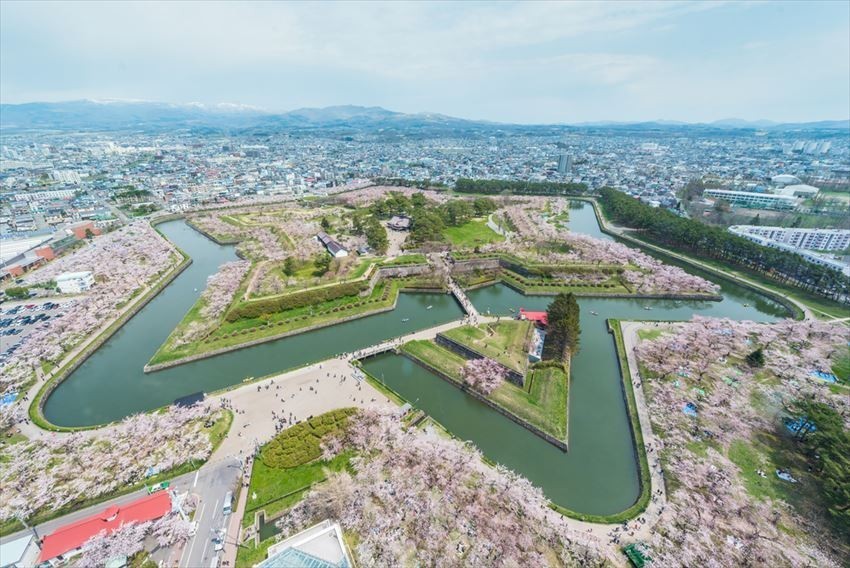 5 địa điểm ngắm hoa anh đào tại Hokkaido, Nhật Bản